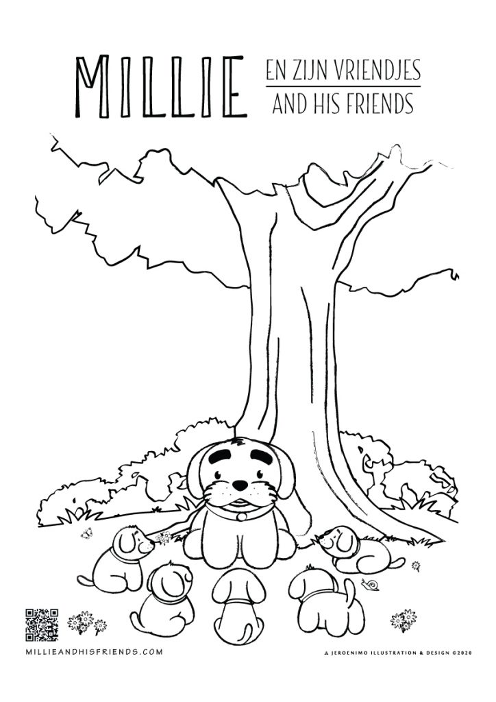 coloring page animal